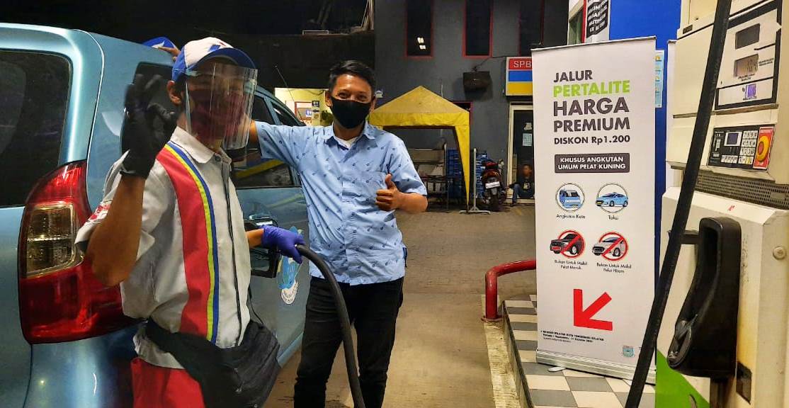 Di Tangsel, Pertalite Dijual Seharga Premium