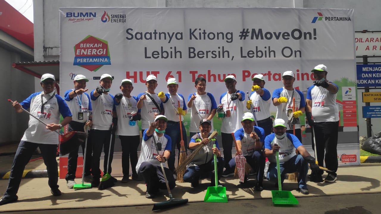 Kampanye #MoveOn di SPBU Kota Jayapura