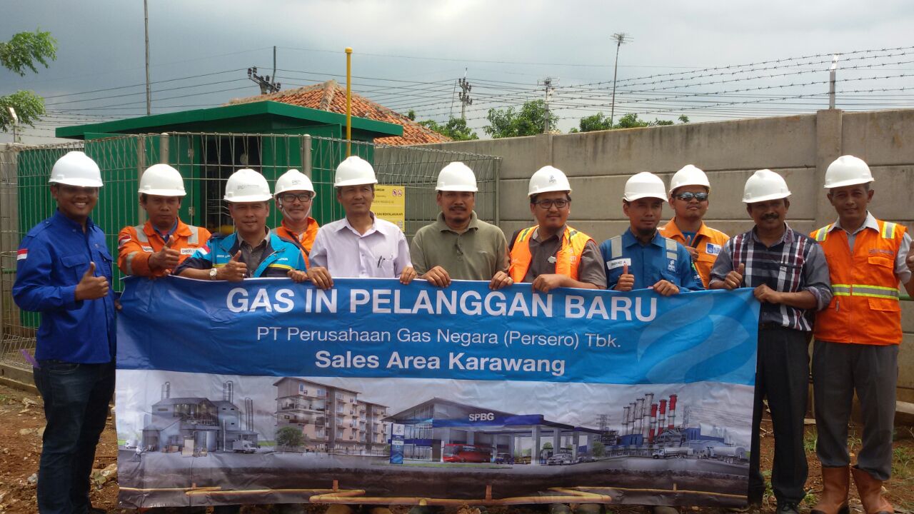 PGN Perluas Pasokan Gas di Bekasi dan Subang