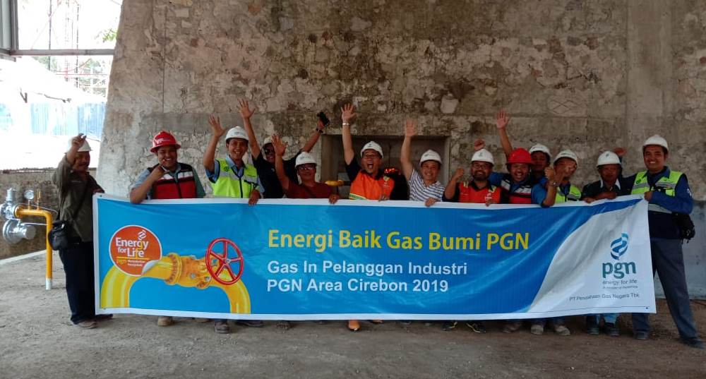 PGN Pasok Gas ke Industri Kapur di Majalengka