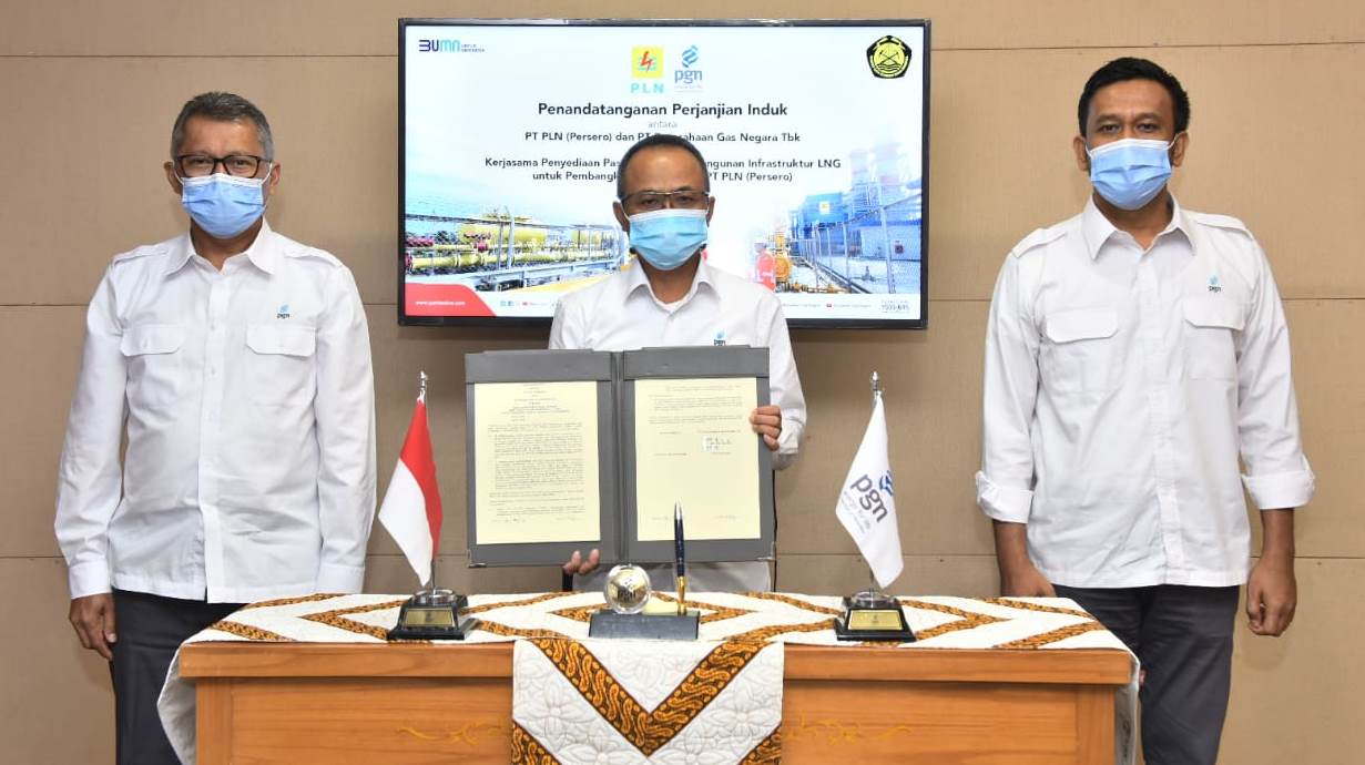 Sah, PGN Pasok Gas ke 52 Pembangkit PLN