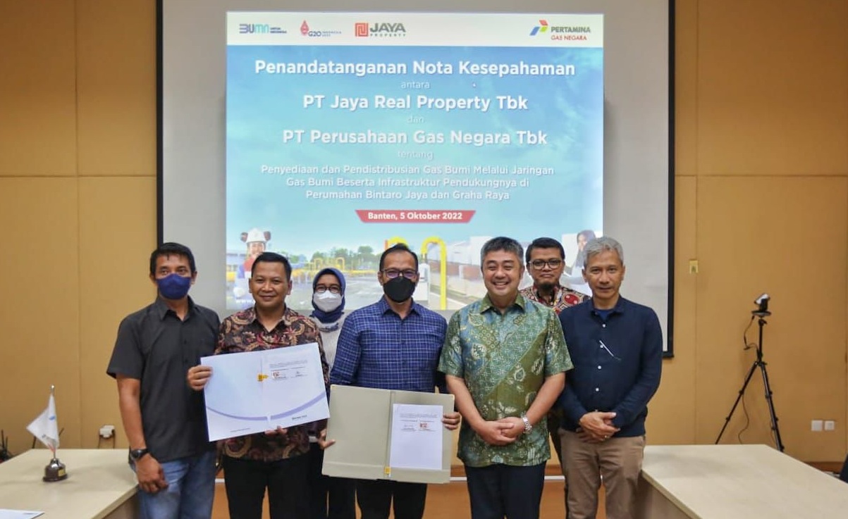 Bangun Jargas Bintaro, PGN Gandeng Jaya Real Property