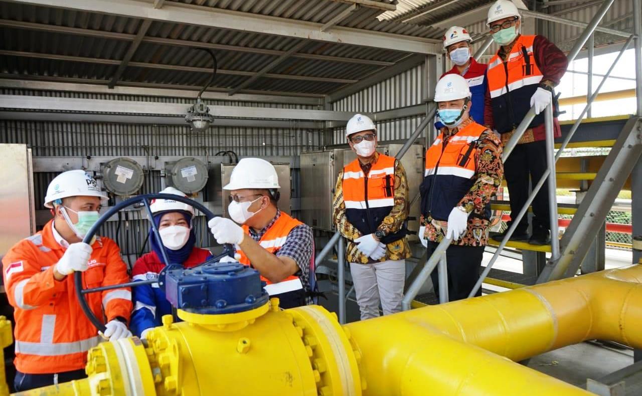Jumperline Beroperasi, Pasokan Gas di Jateng Bertambah