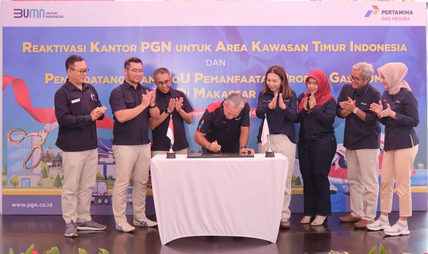 PGN Agresif Kembangkan Market Gas di Indonesia Timur