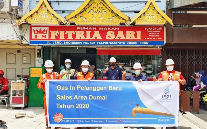 PGN Gaet Pelanggan Baru di Dumai, Batam dan Palembang