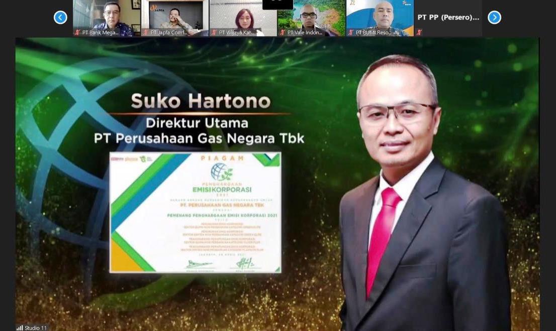 PGN Komitmen Tekan Emisi demi Generasi Mendatang