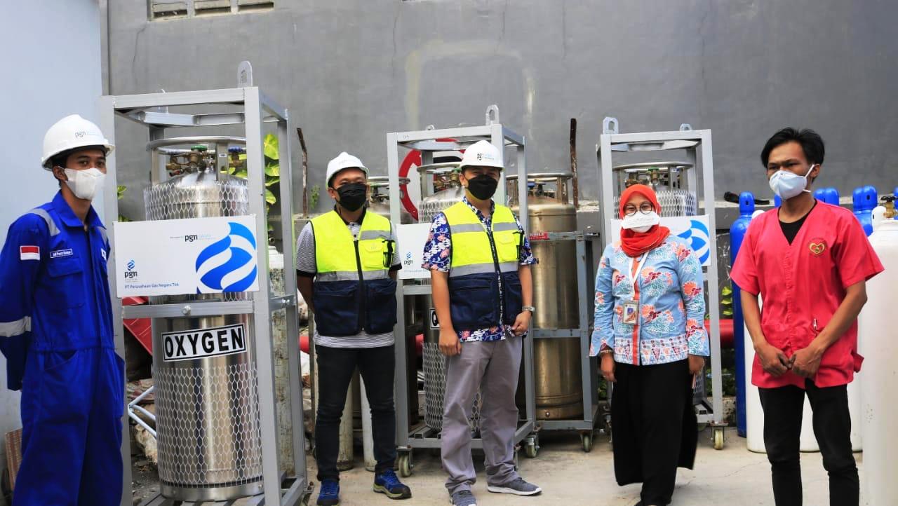 PGN Group Salurkan Bantuan Oksigen Medis