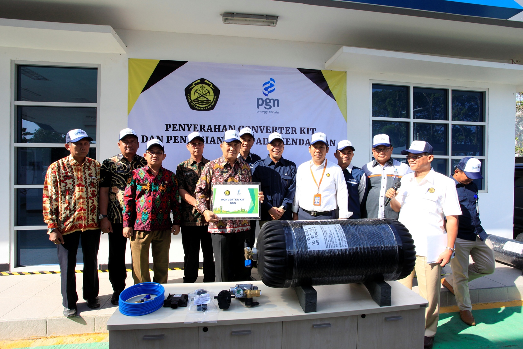 PGN Bagikan Konverter Kit dan Bangun Jargas di Lampung