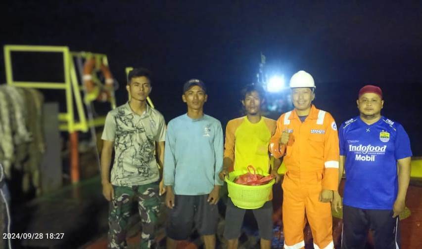 PHE ONWJ Selamatkan Nelayan di Tengah Laut, Ini Kronologisnya