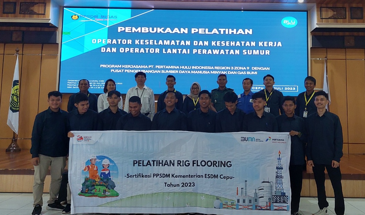 PHI Fasilitasi Pemuda Lokal Ikut Sertifikasi Operator K3 Migas 