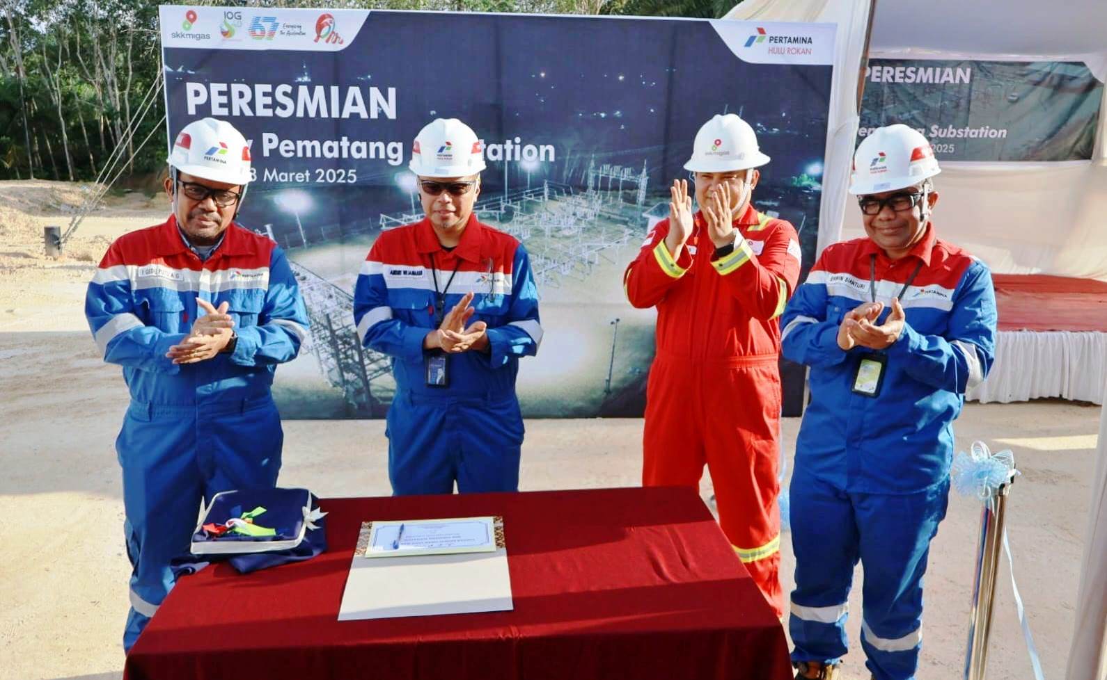 Resmikan Upgraded Pematang Substation, PHR Siap Pacu Produksi