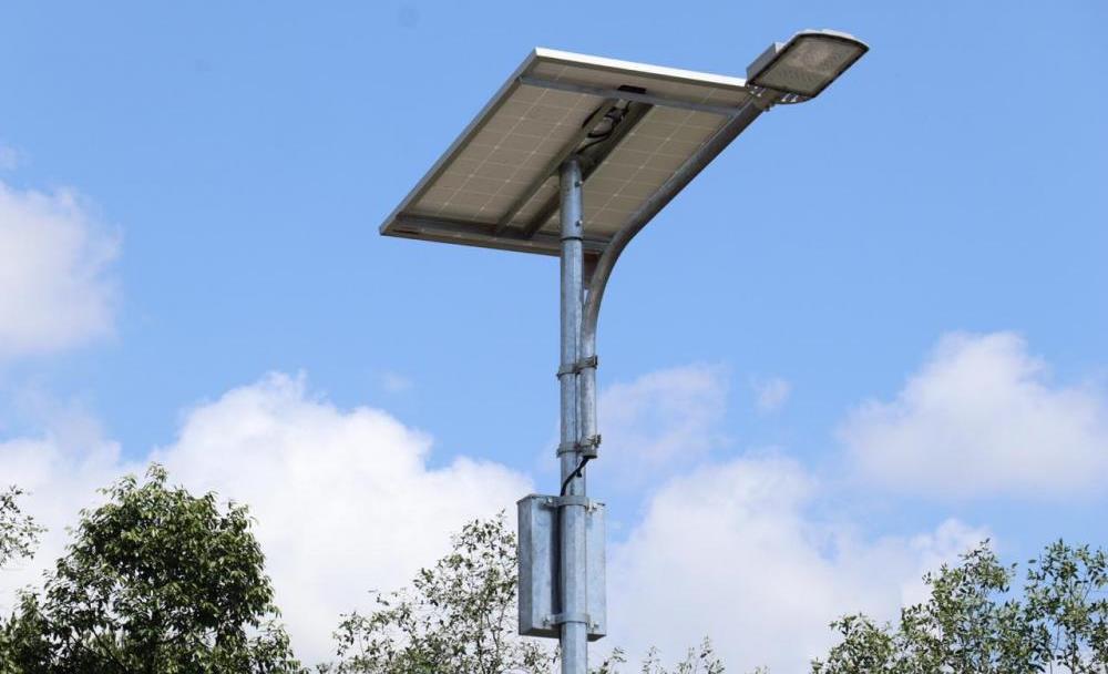 350 PJU-TS Terangi 4 Kabupaten/Kota di Sumatera Selatan