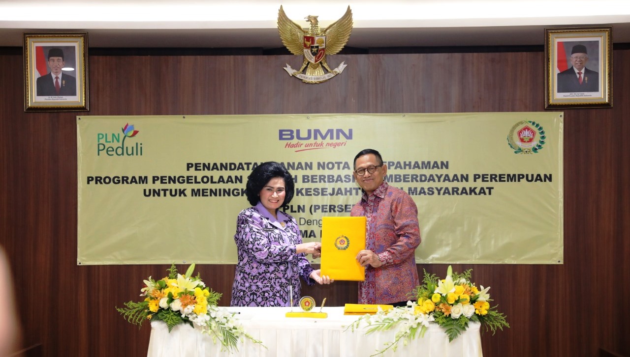 PLN Gandeng Dharma Pertiwi Kelola Sampah jadi Listrik