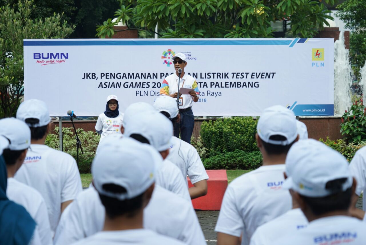 3.000 Personil PLN Kawal Invitation Tournament Asian Games 2018