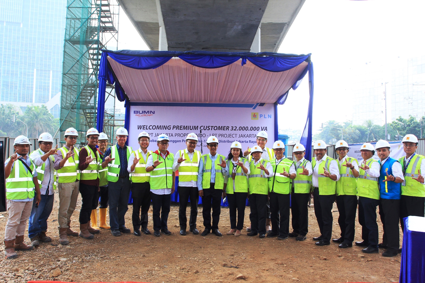 Jakpro Jadi Pelanggan Premium Ke-126 PLN Disjaya