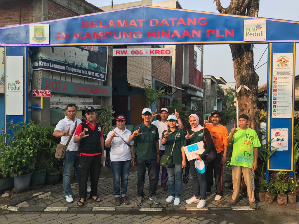 Kampung Binaan PLN untuk Tangerang Benderang