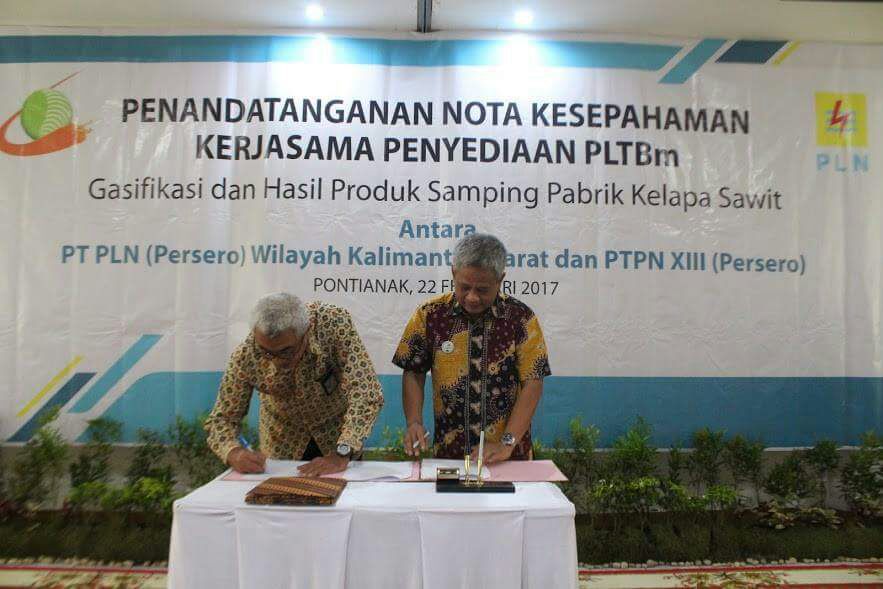 PLN Bangun PLTBm di Kalimantan Barat