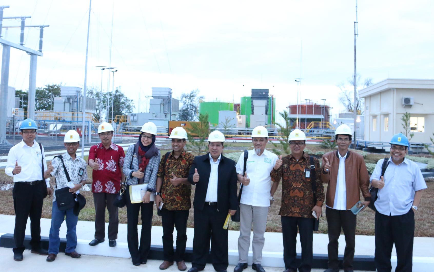 Komisi VI DPR Tinjau PLTG Gorontalo