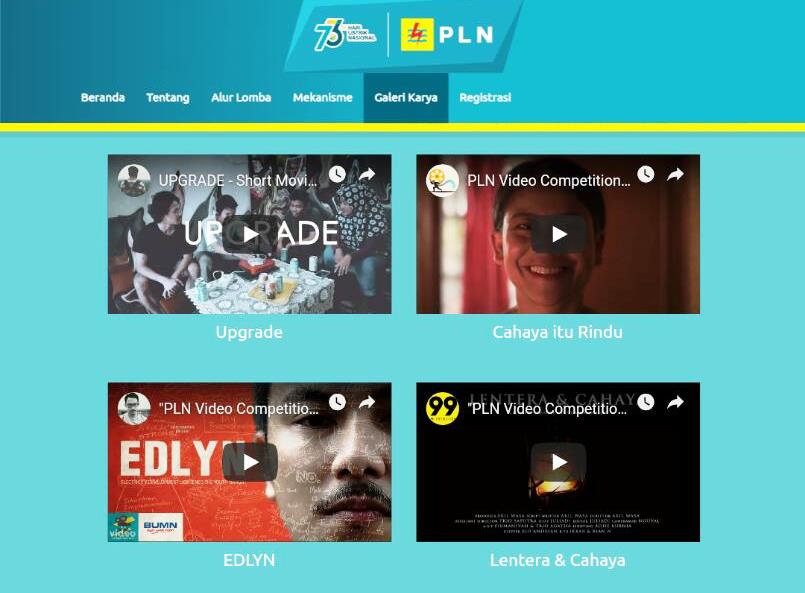 Animo Tinggi Peserta PLN Video Competition 2018