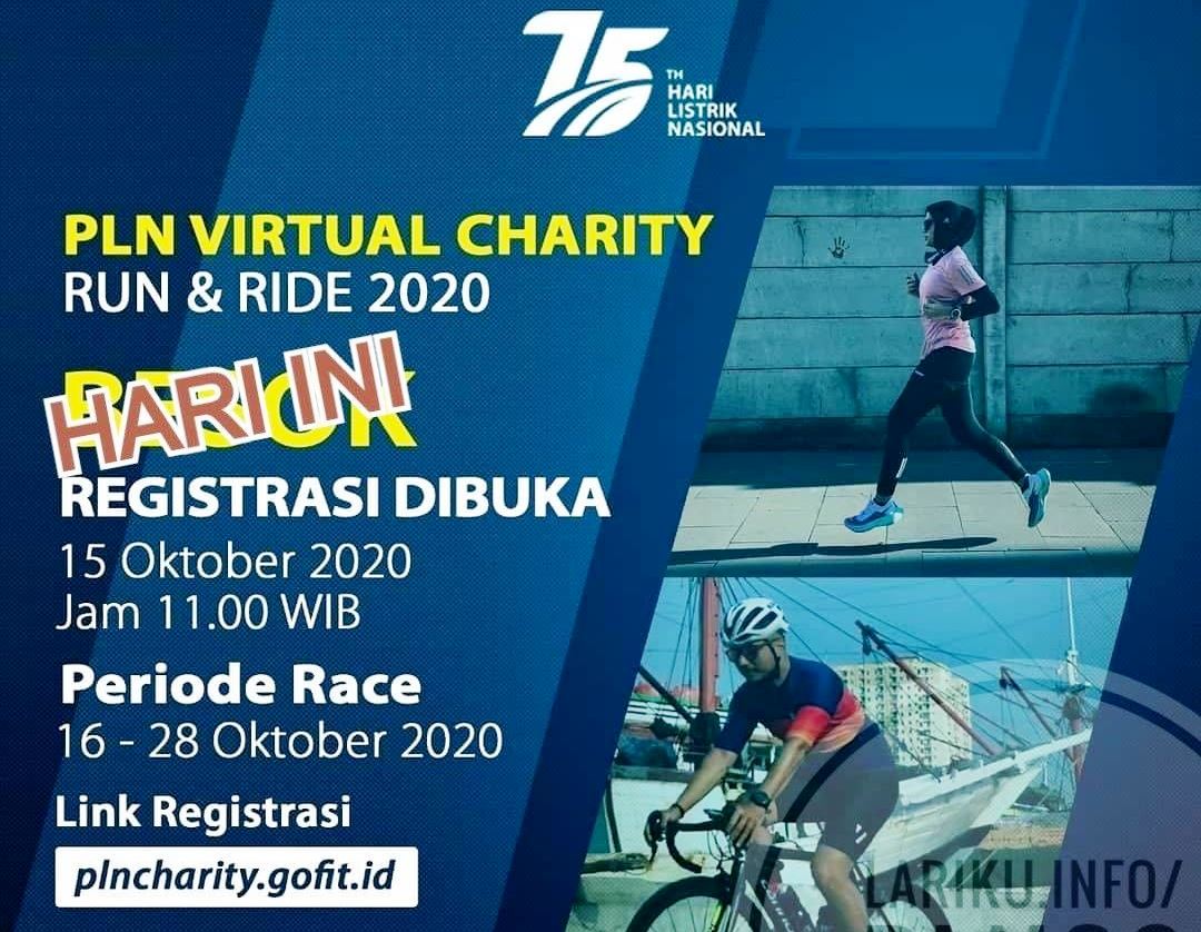 Virtual Charity Run and Ride untuk Listrik Gratis