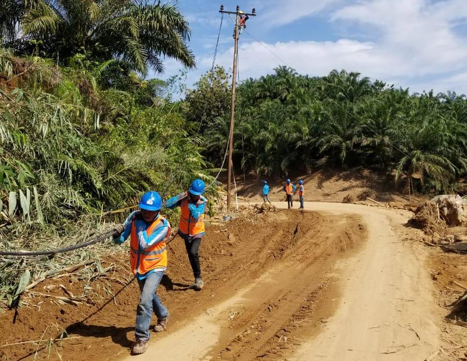 Recovery Kelistrikan Bengkulu Sudah 100 Persen
