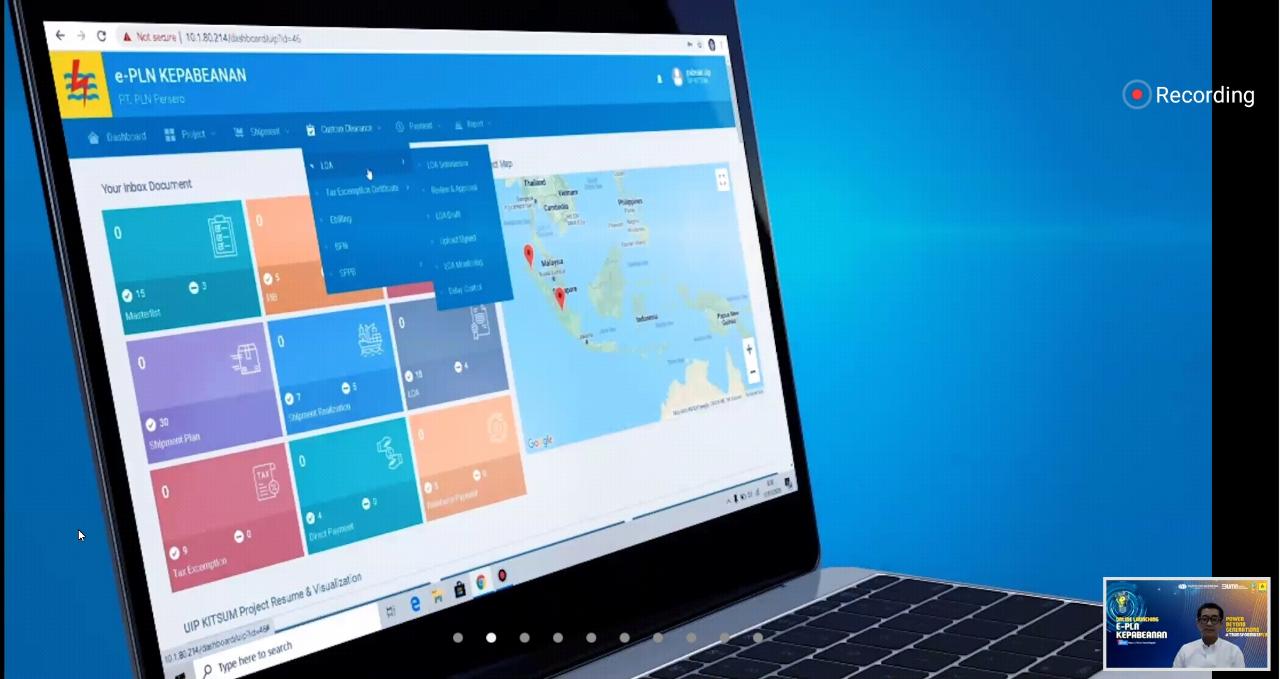 PLN Luncurkan Aplikasi e-PLN Kepabeanan