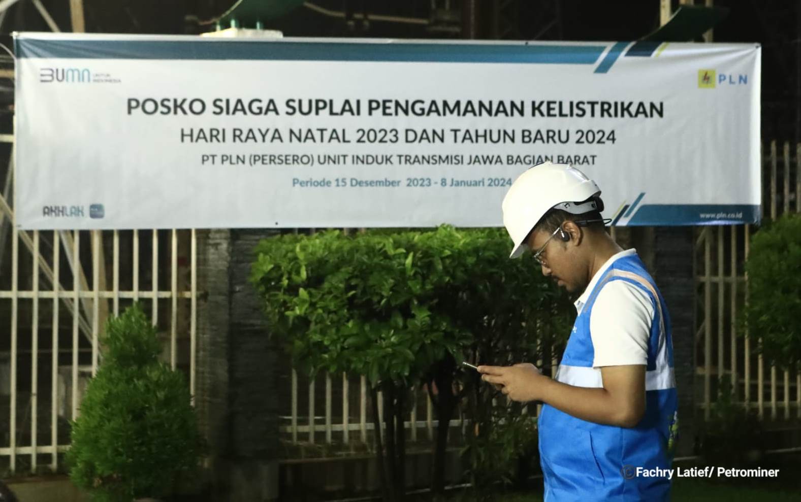 Aman, Suplai Listrik di Malam Tahun Baru 2024