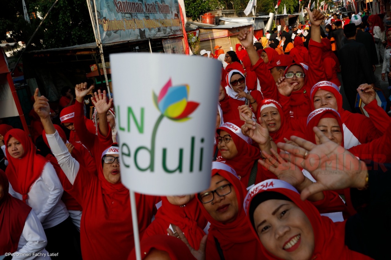 Ciptakan Hidup Sehat, PLN Bentuk Gang Hijau