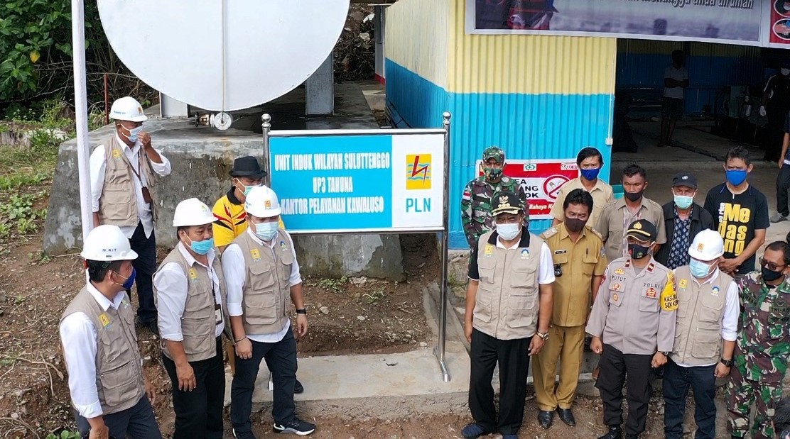 Ada Listrik di Kawaluso, Pulau Terdepan di Utara Indonesia