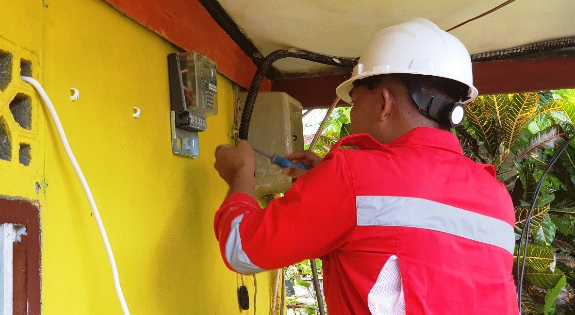 PLN Listriki Pulau Terluar di Kepulauan Sangihe