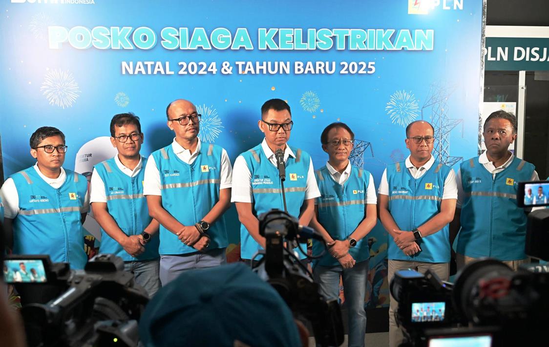 Di Pergantian Tahun 2025, Beban Listrik Nasional Capai 39 GW