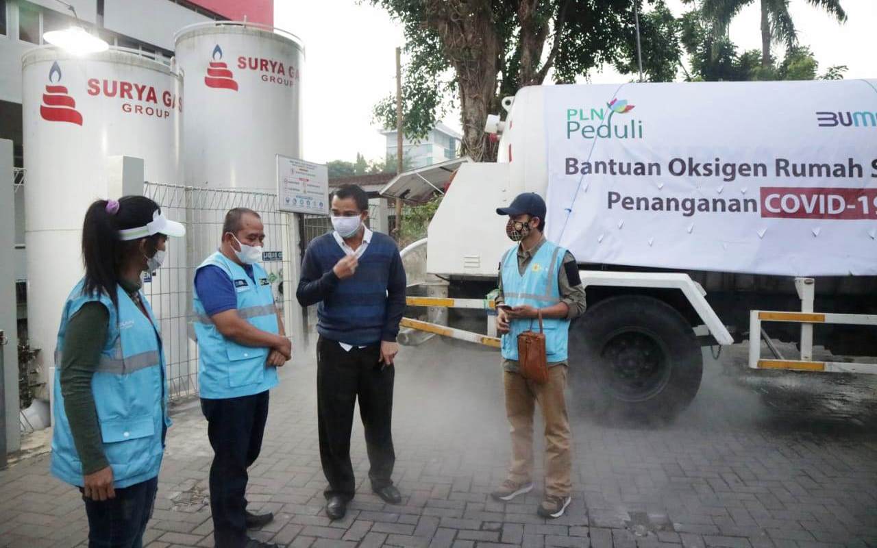Gerak Cepat PLN Bantu Atasi Kekurangan Oksigen Medis