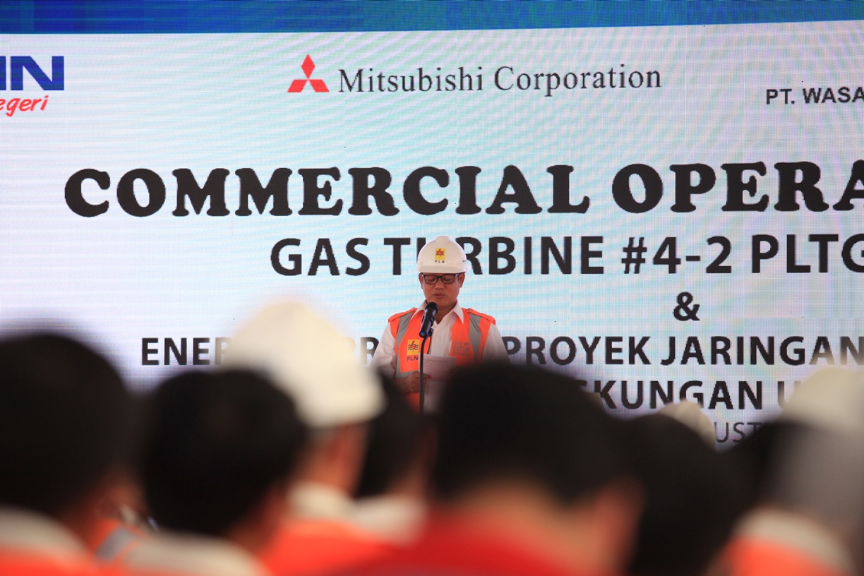 Gas Turbine #4-2 PLTGU Jawa 2 Mulai COD