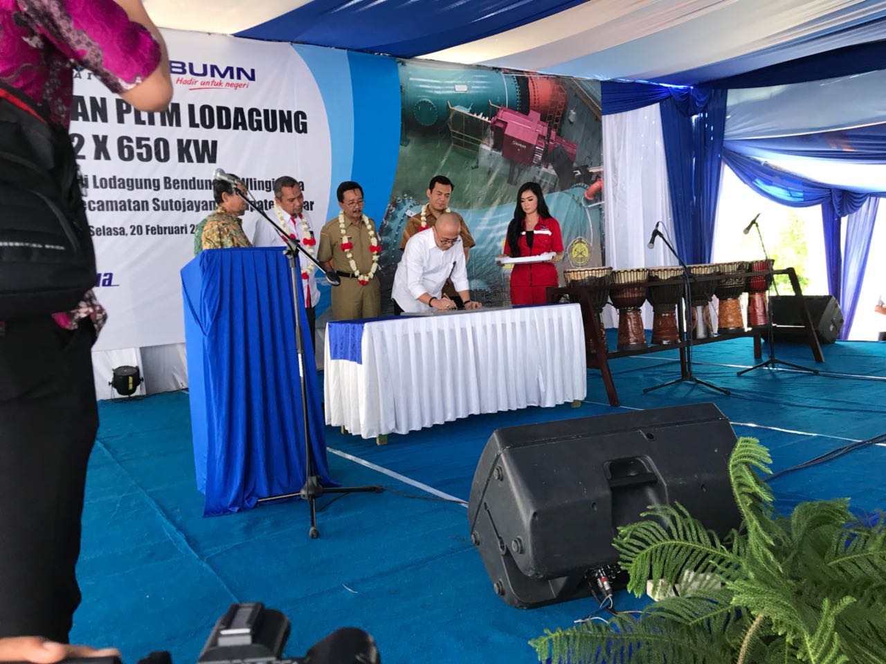 PLTM Lodagung Perkuat Pasokan Listrik di Blitar