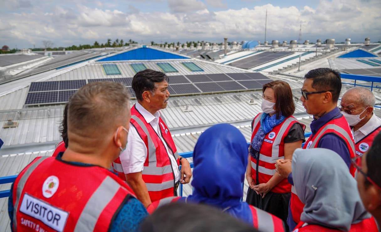 PLTS Atap Danone-AQUA Kian Perkuat Presidensi G20 Indonesia