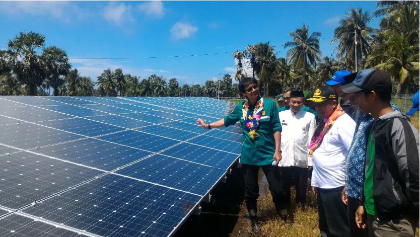 PLTS Terpusat 100 kWp Untuk terangi Desa Terpencil