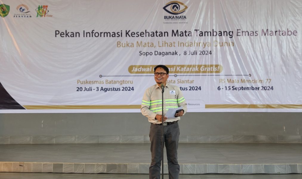 Tambang Emas Martabe Targetkan Operasi 1.300 Mata Katarak
