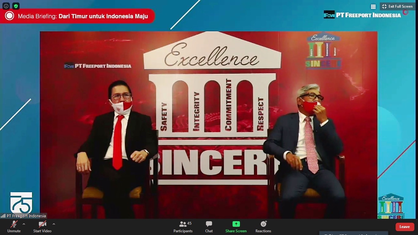 Ini Kontribusi Freeport Indonesia di Tengah Pandemi