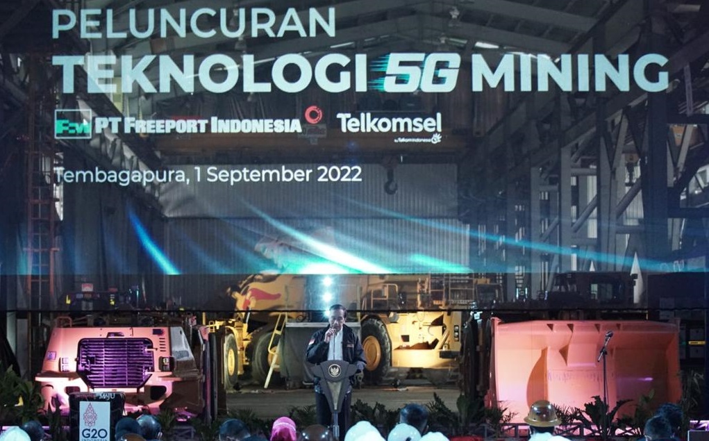 Pertama di Asia Tenggara, 5G Mining di Freeport Indonesia