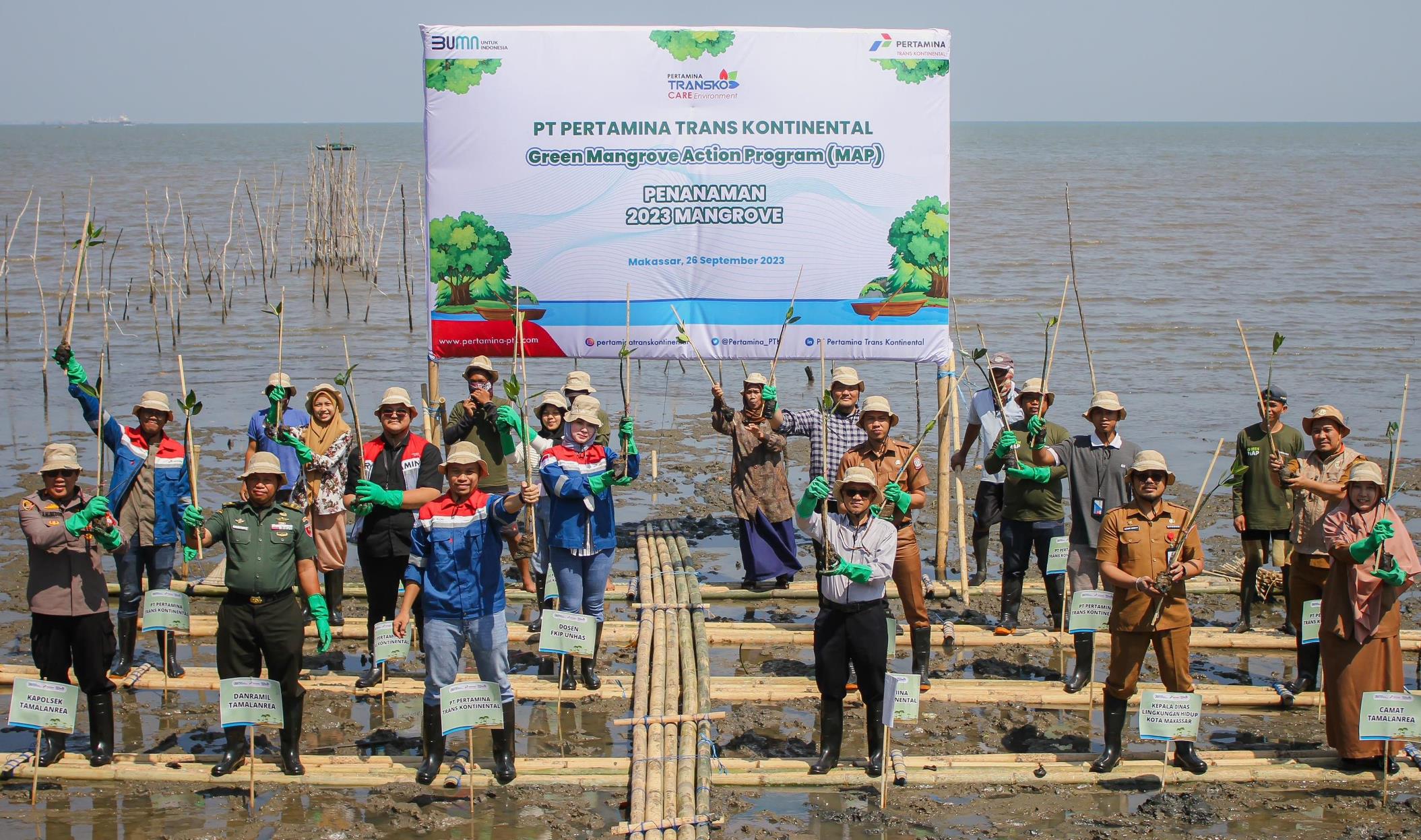 Dukung Ekosistem Karbon Biru, PTK Gelar “Green Mangrove Action”