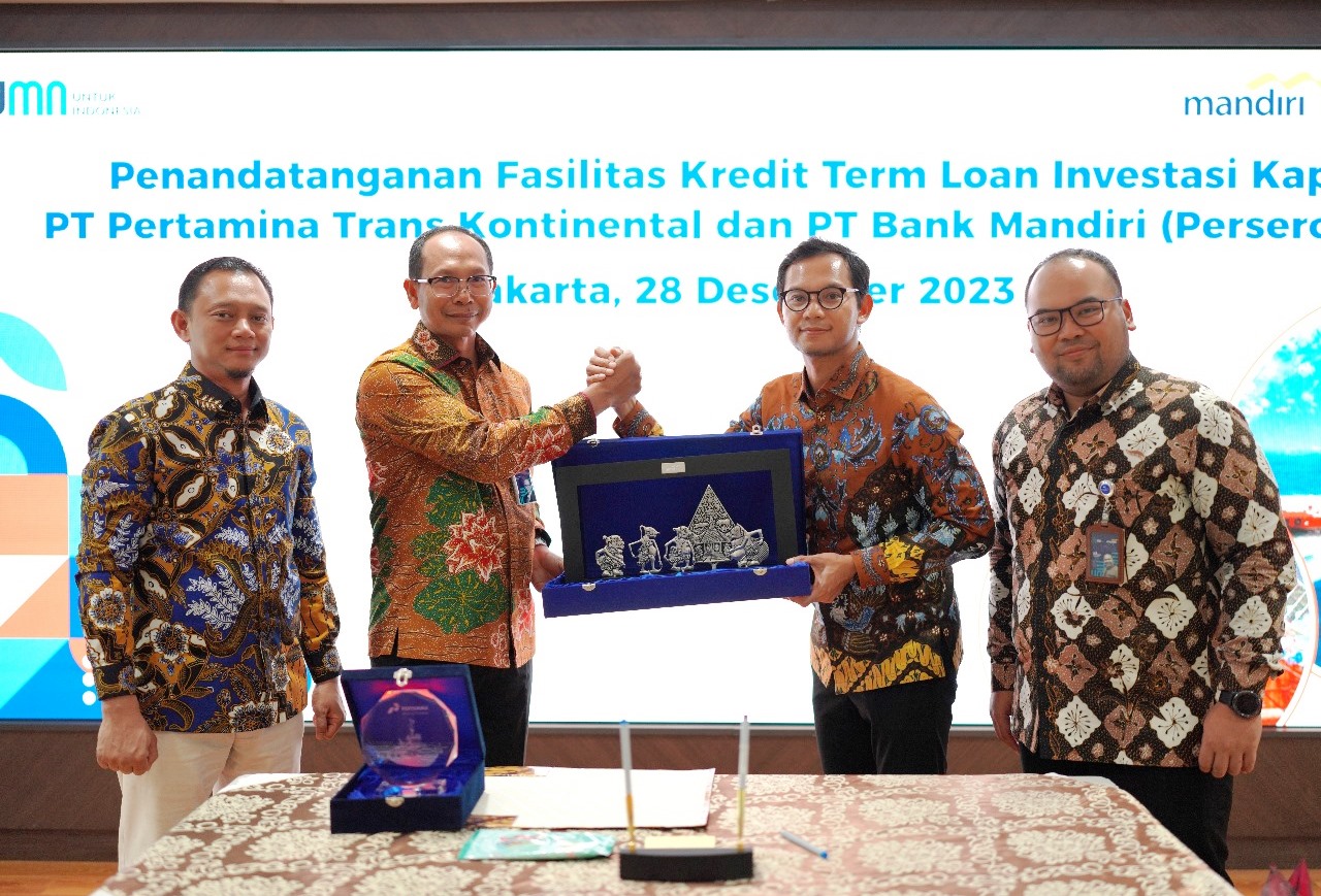 Dukung Bisnis PTK, Bank Mandiri Kucurkan Kredit Rp 279,27 Miliar