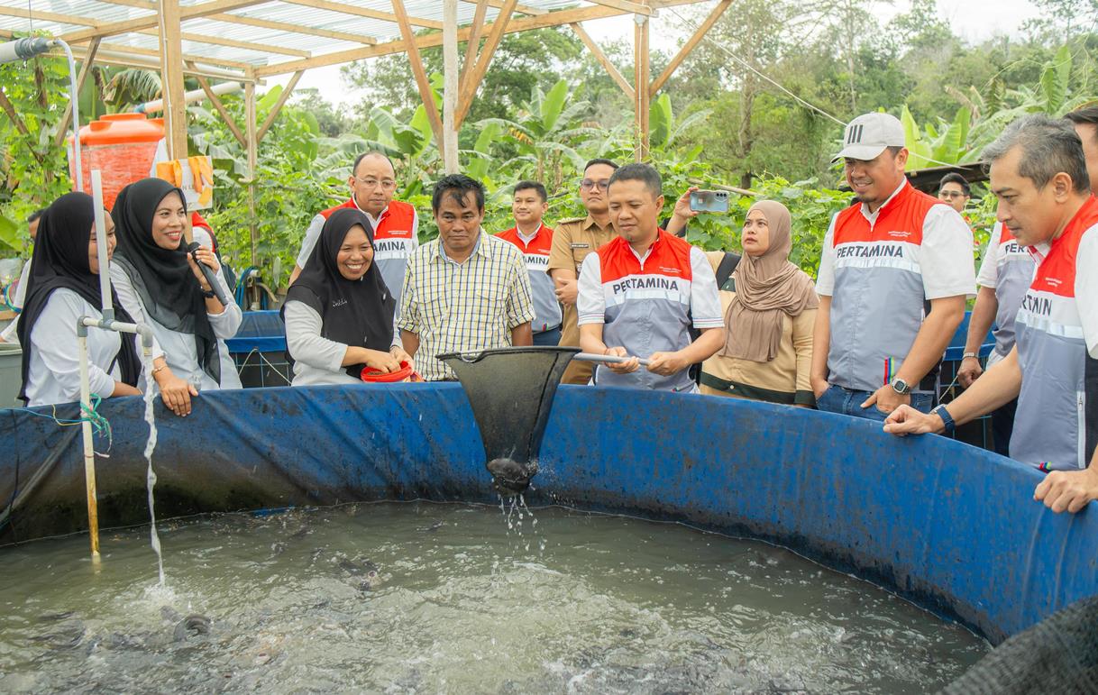 Dukung Ketahanan Pangan, PTK Resmikan DEB Wisata Kariangau