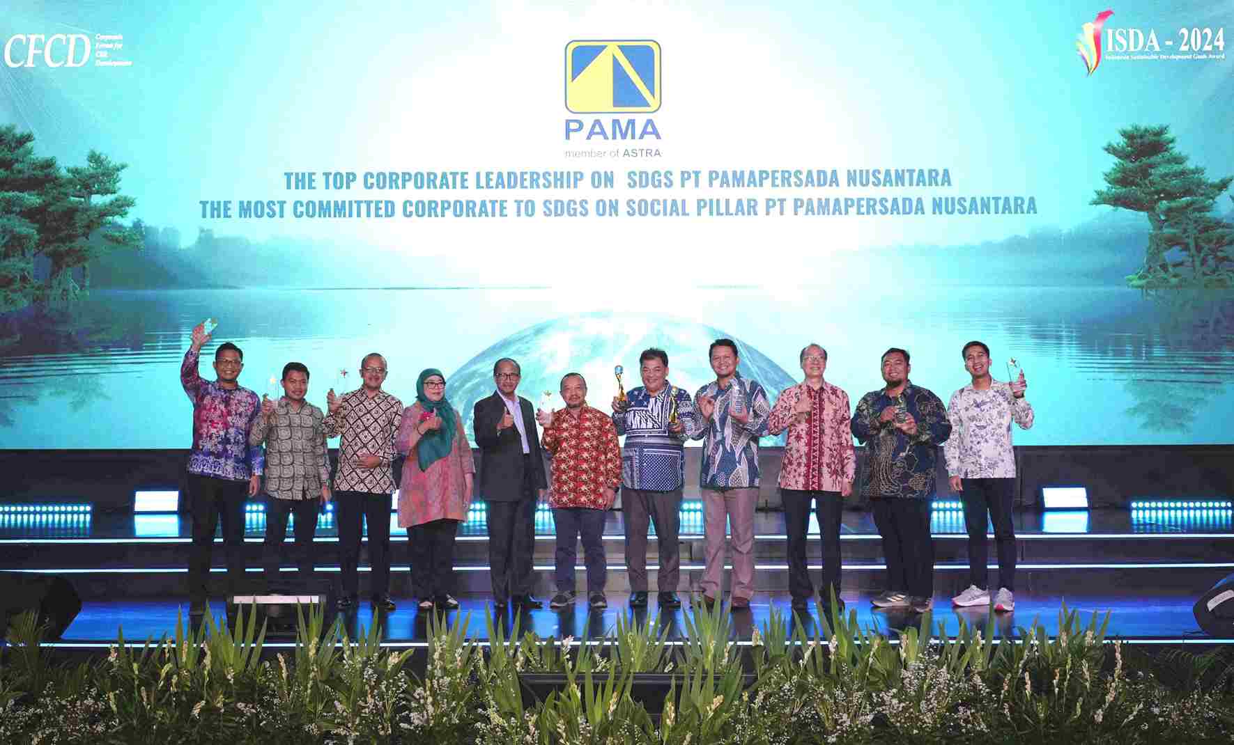 Grup United Tractors Raih 18 Penghargaan ISDA 2024