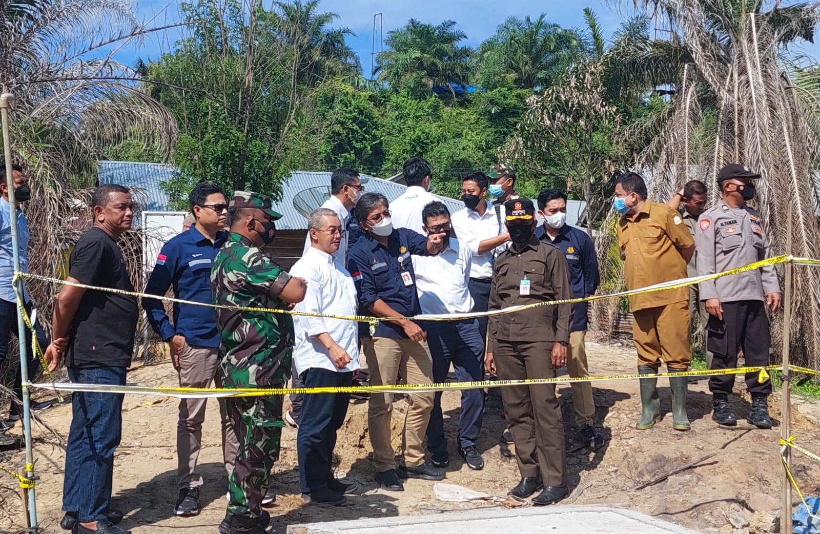 Ditutup Permanen, Sumur Terbakar di Rantau Peureulak