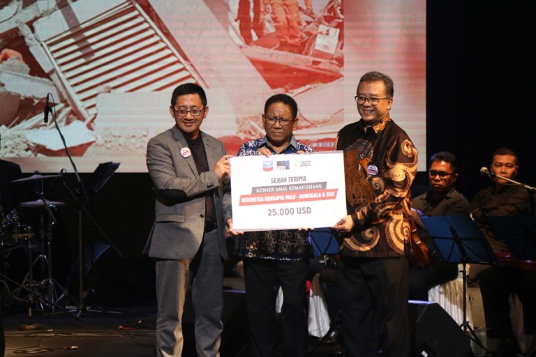 Chevron Kontribusikan US$ 562.500 Untuk Pemulihan Pasca Gempa