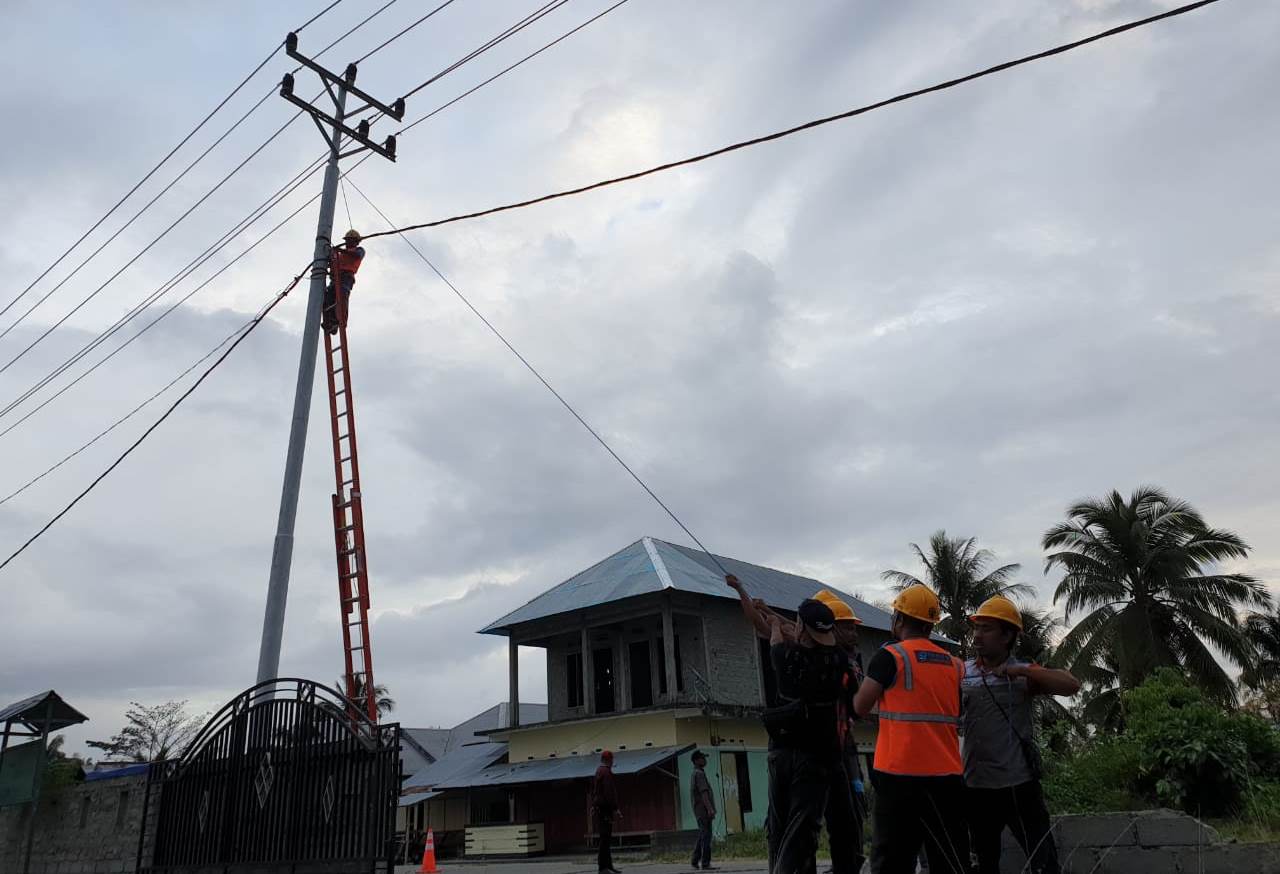 Sistem Kelistrikan di Kairatu Ambon Sudah Pulih