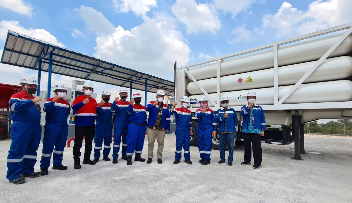 Siap Beroperasi, Mother Station CNG di Blora Diresmikan