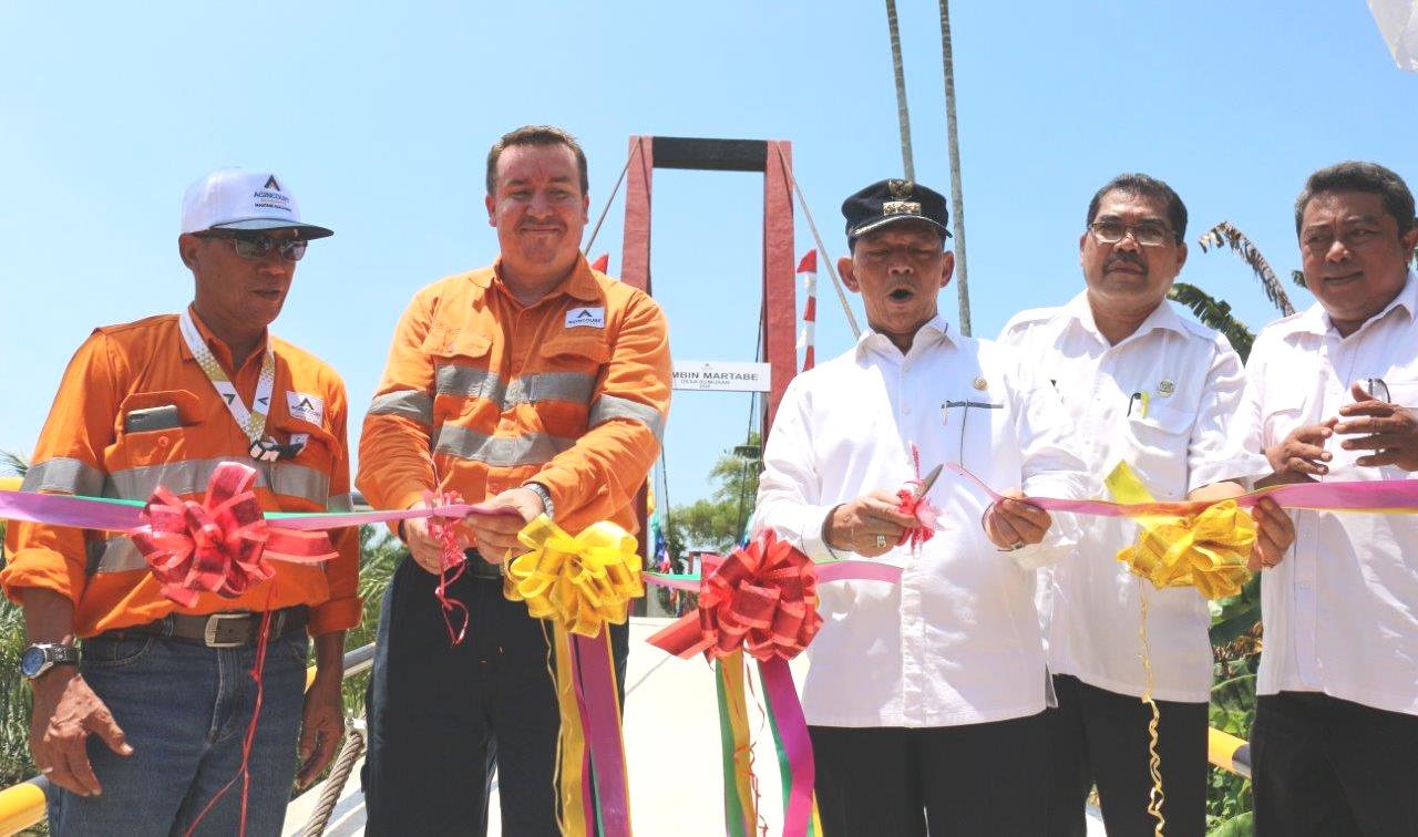 Agincourt Resources Serahkan 2 Proyek CSR Senilai Rp 1 Miliar