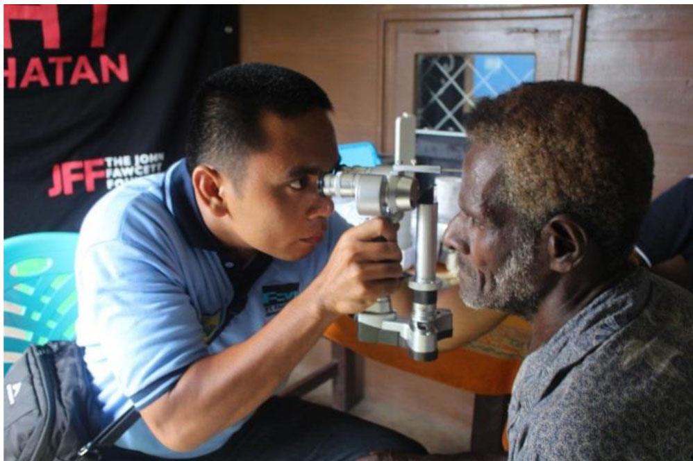 Klinik Terapung Freeport Layani Operasi Katarak