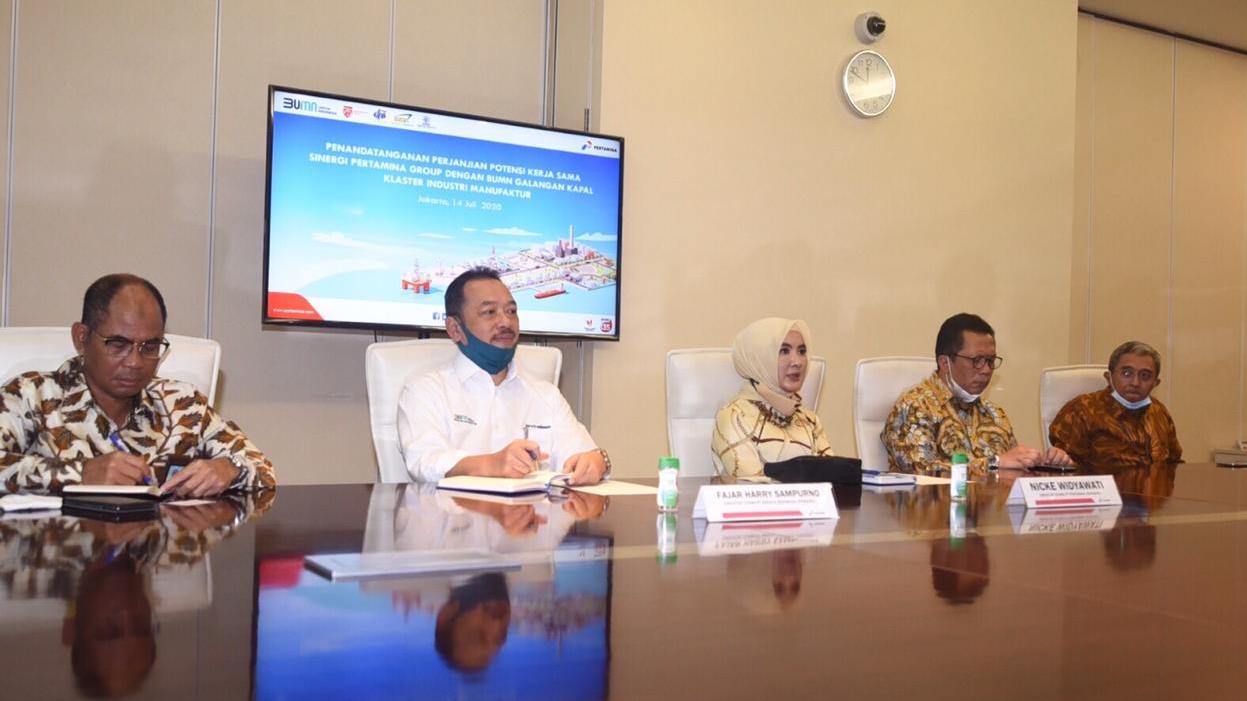 Optimalkan TKDN, Pertamina Bersinergi dengan BUMN Galangan Kapal